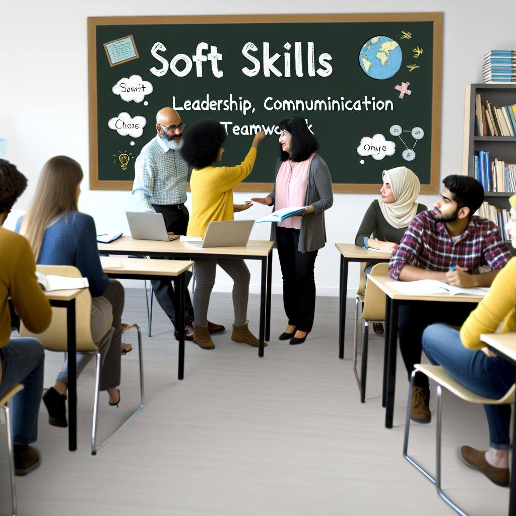 merci de me creer une image représentant des formation sur les soft skills